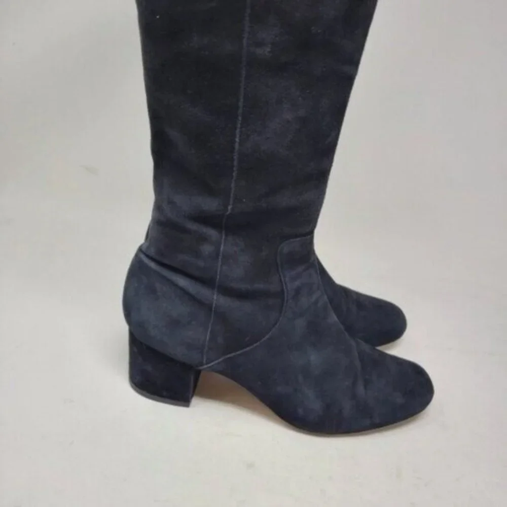 Sam Edelman | Over The knee High Suede Leather Boots Black